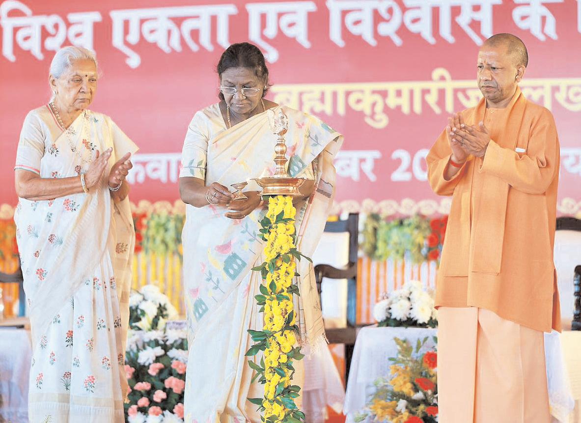 भारत ने राक्षसी वृत्ति को आतंकवाद के रूप में माना, उसके खिलाफ लड़ाई जारी: योगी