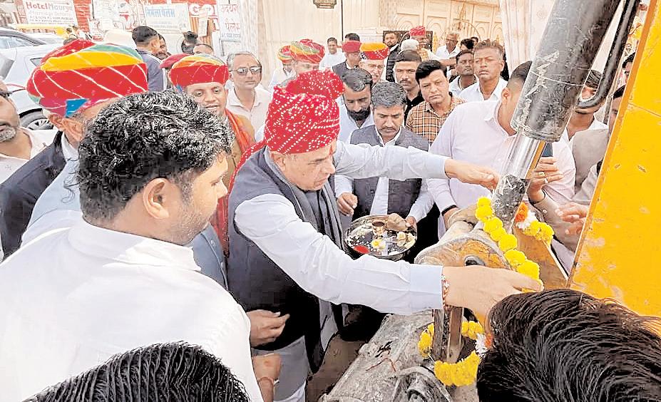 भजनलाल शर्मा के नेतृत्व में राजस्थान सरकार का 2 वर्ष का कार्यकाल ऐतिहासिक उपलब्धियों से परिपूर्ण रहा : पटेल