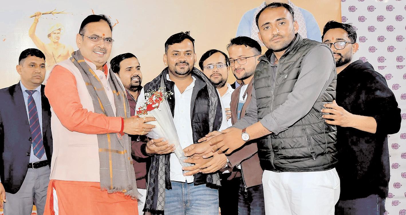 युवा मन लगाकर पढ़ाई करें, सरकार हर कदम पर उनके साथ : भजनलाल