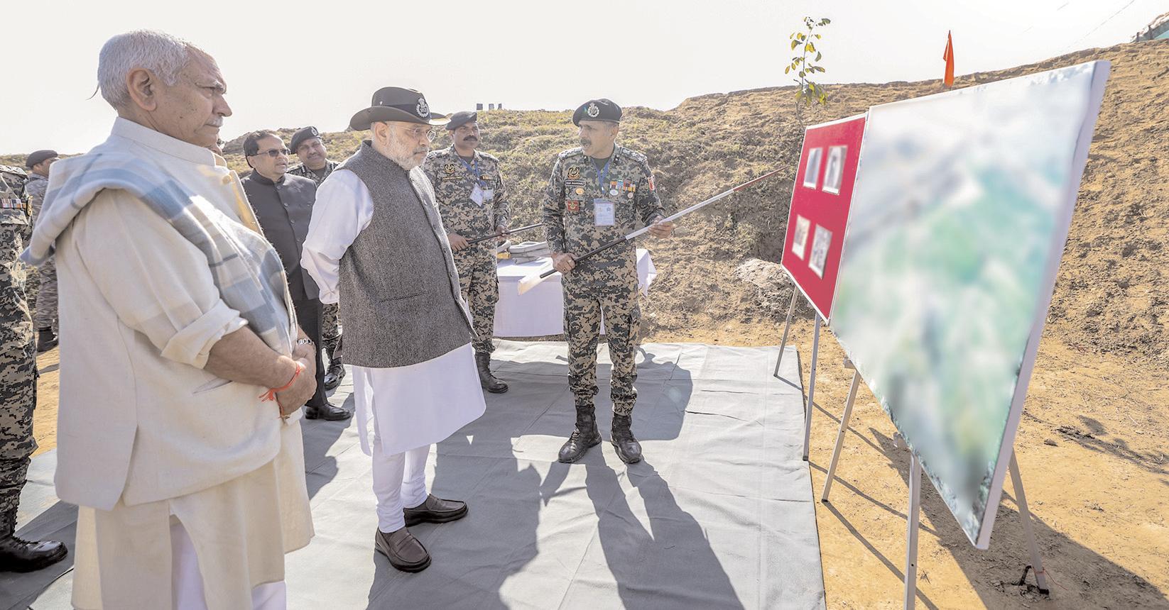 अग्रिम पंक्ति की सतर्कता को प्रौद्योगिकी से मजबूती दी जानी चाहिए : अमित शाह