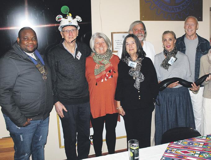 US visitors, Finland exchange student greeted