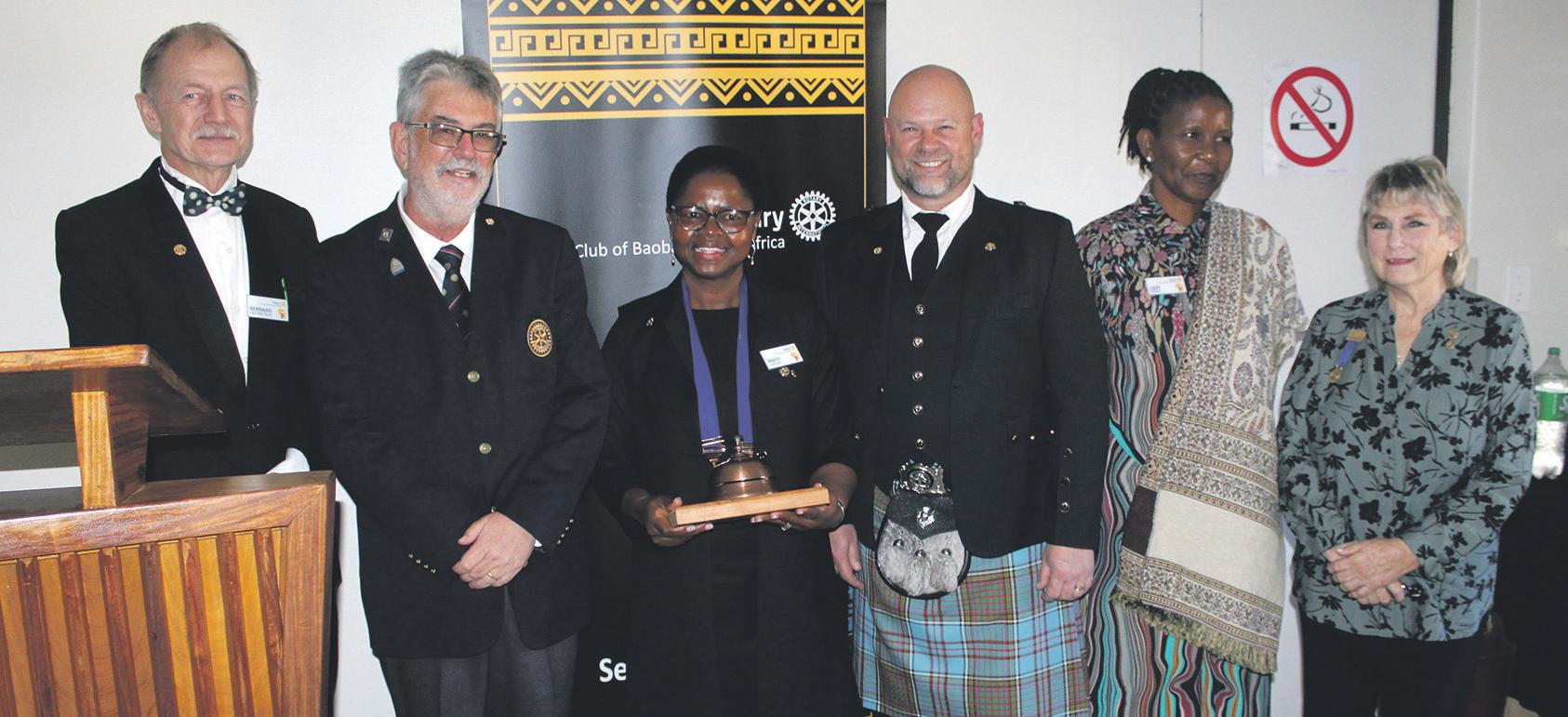 Local businesswomen inducted as new Rotary E-Club president