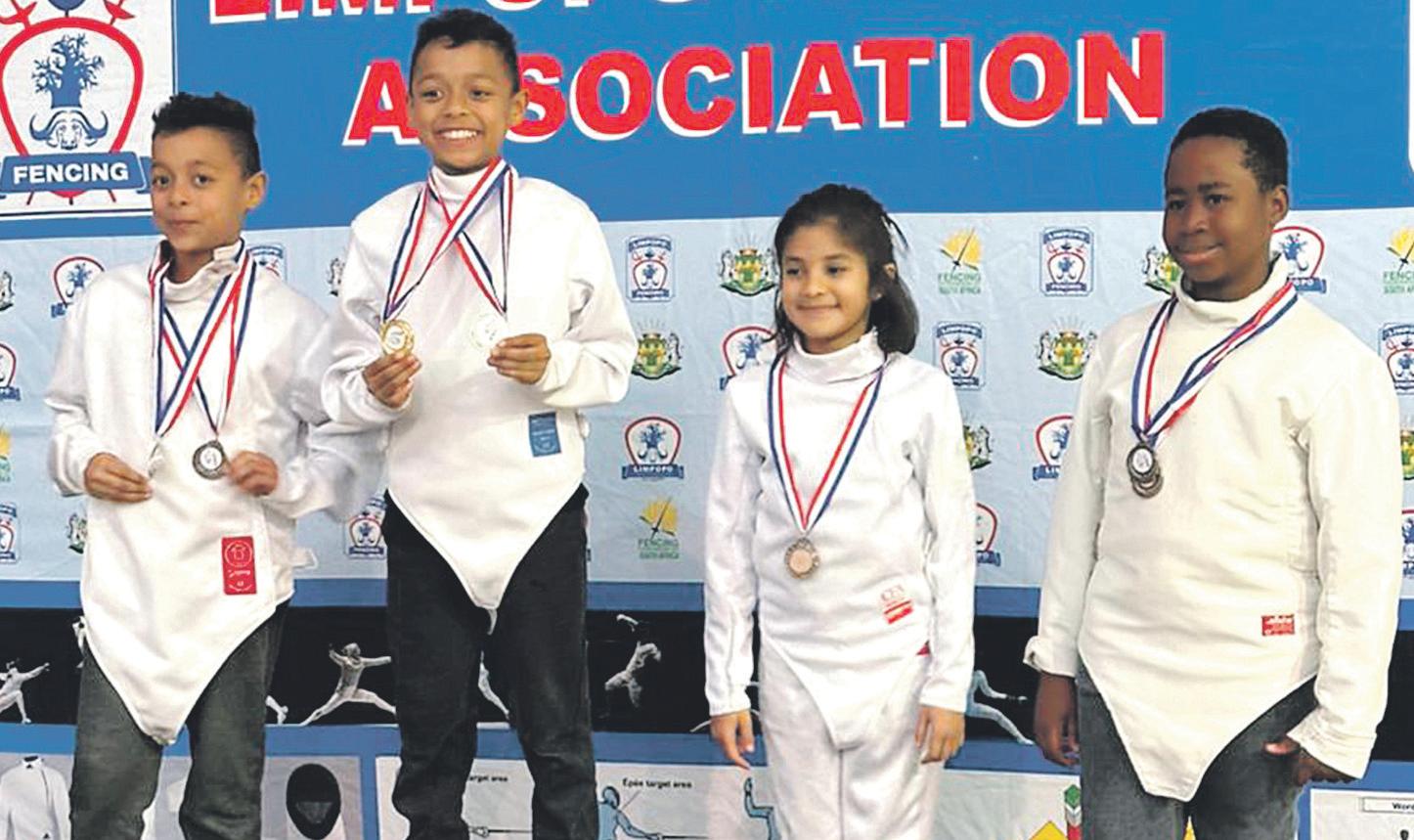Fencers shine at 3rd provincial competition