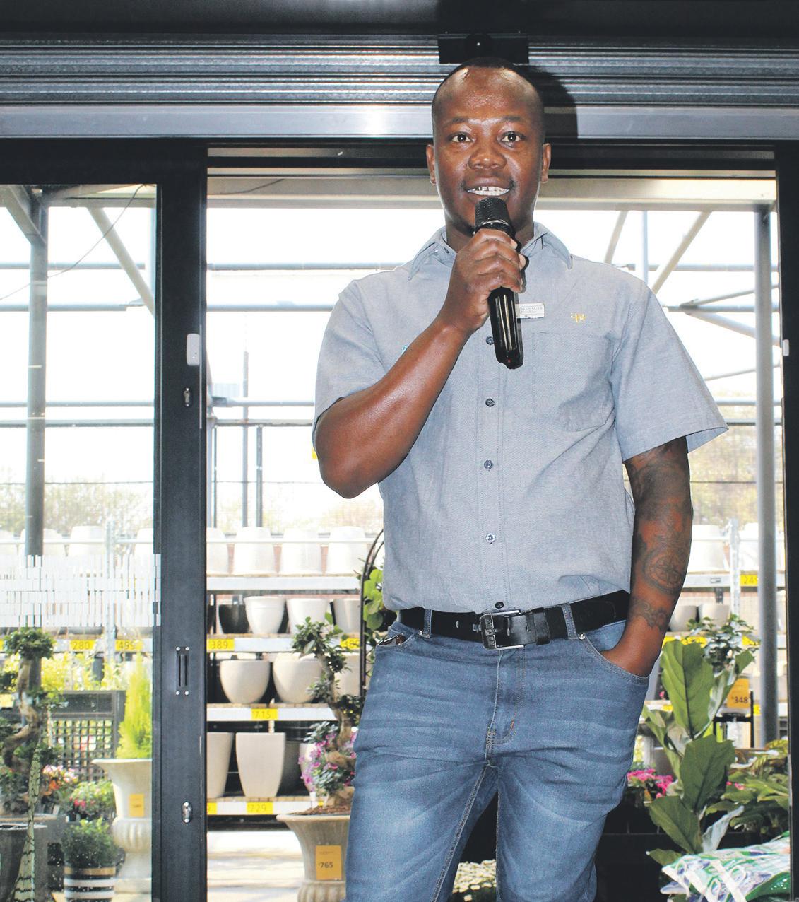 Gardening tips from Freddy Makhubo