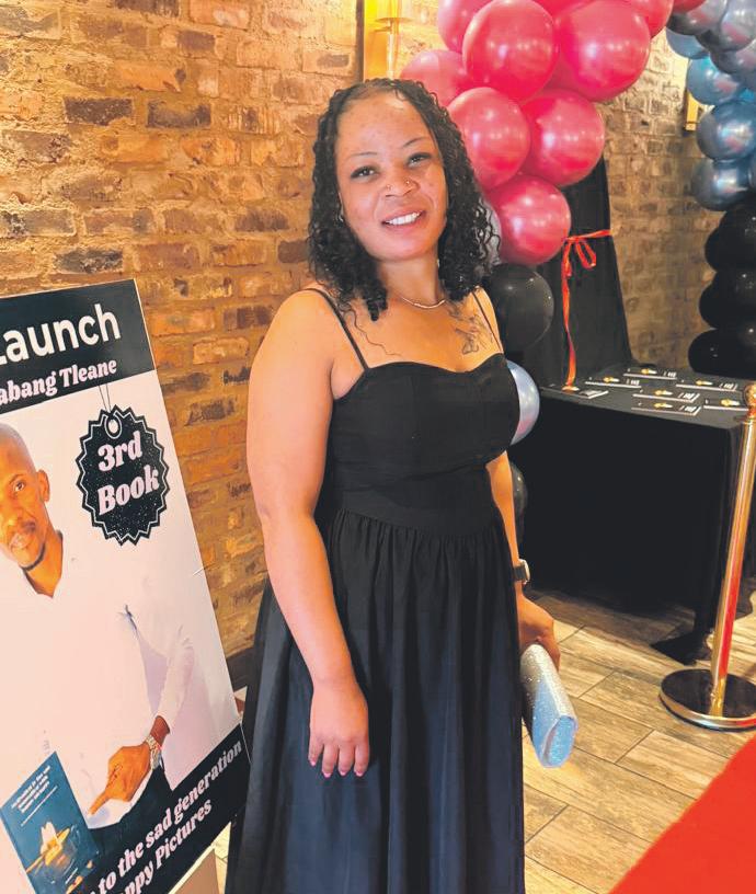 Tleane launches 3rd book