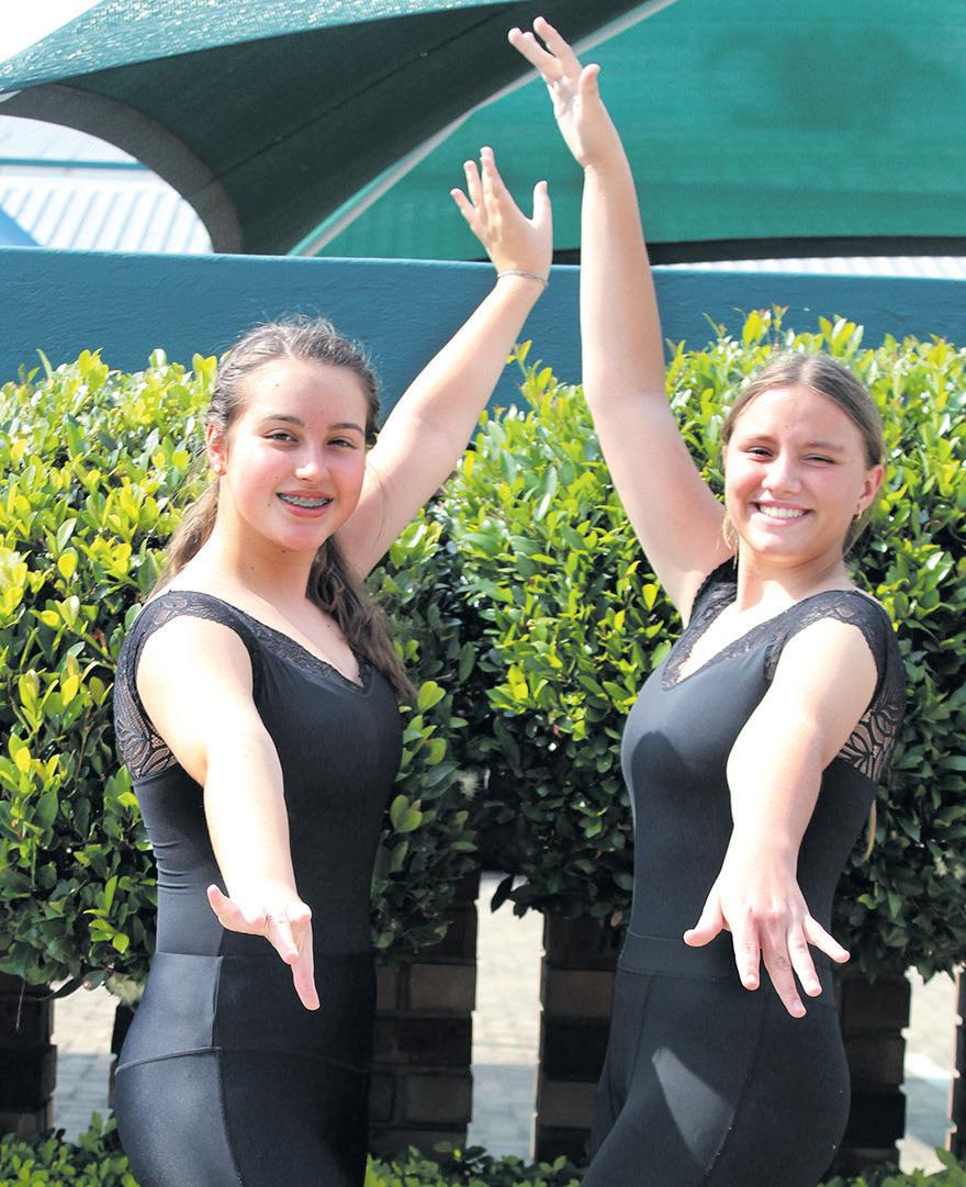 Dansers sit beste voetjie voor