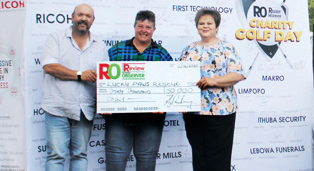 Festive cheer with RO charity golf donations