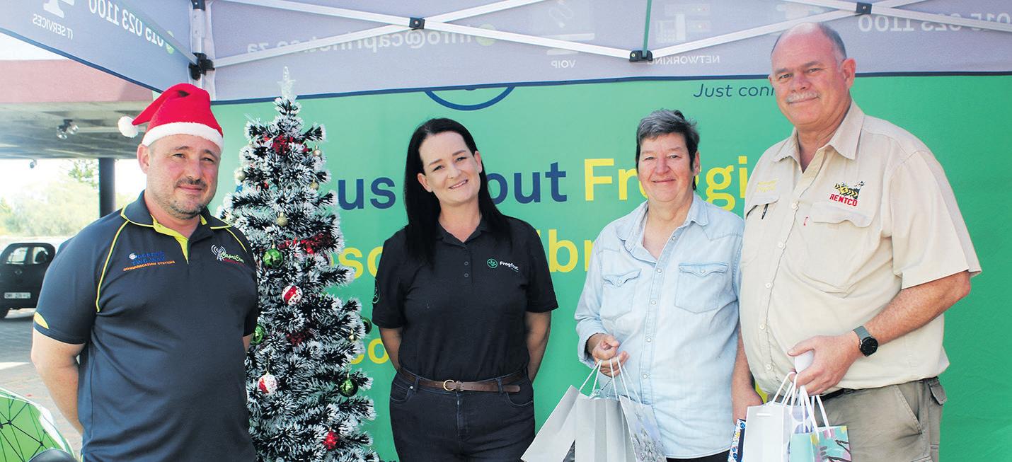 Businesses spread festive cheer