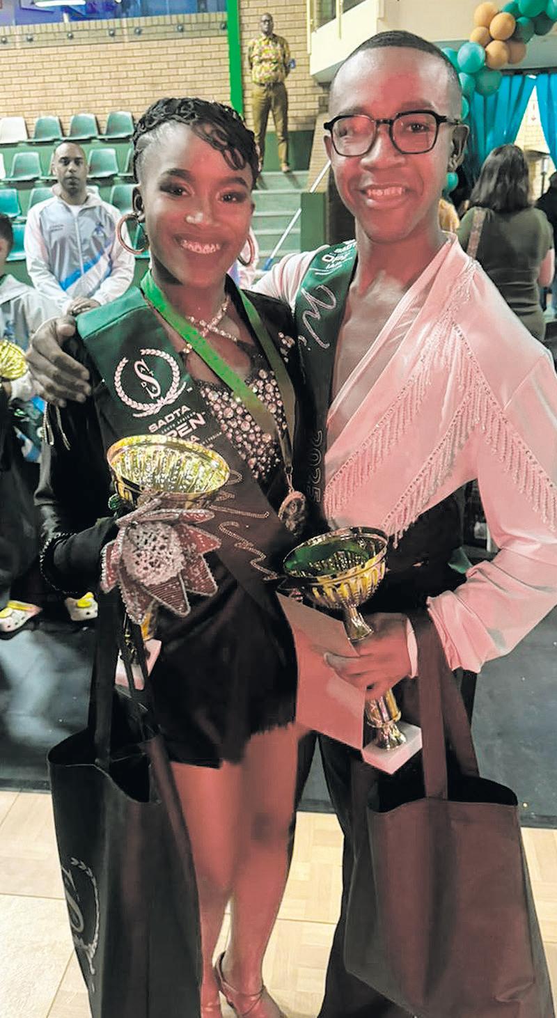 Ballroom duo bring home 21 medals from national champs