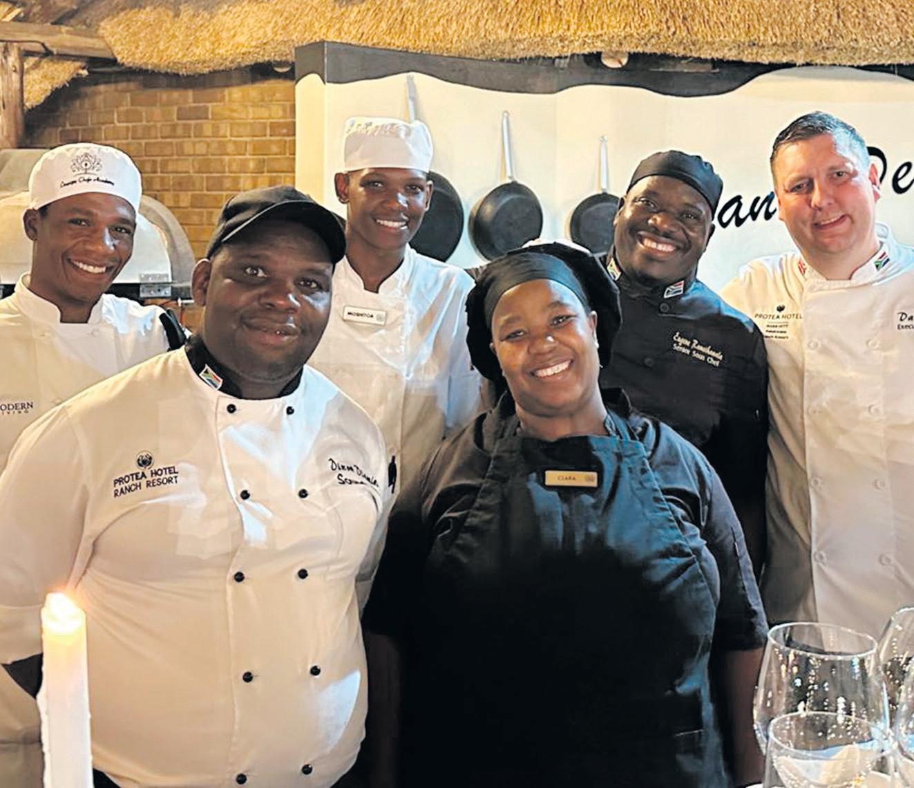 Fine dining experience at The Chef's Table