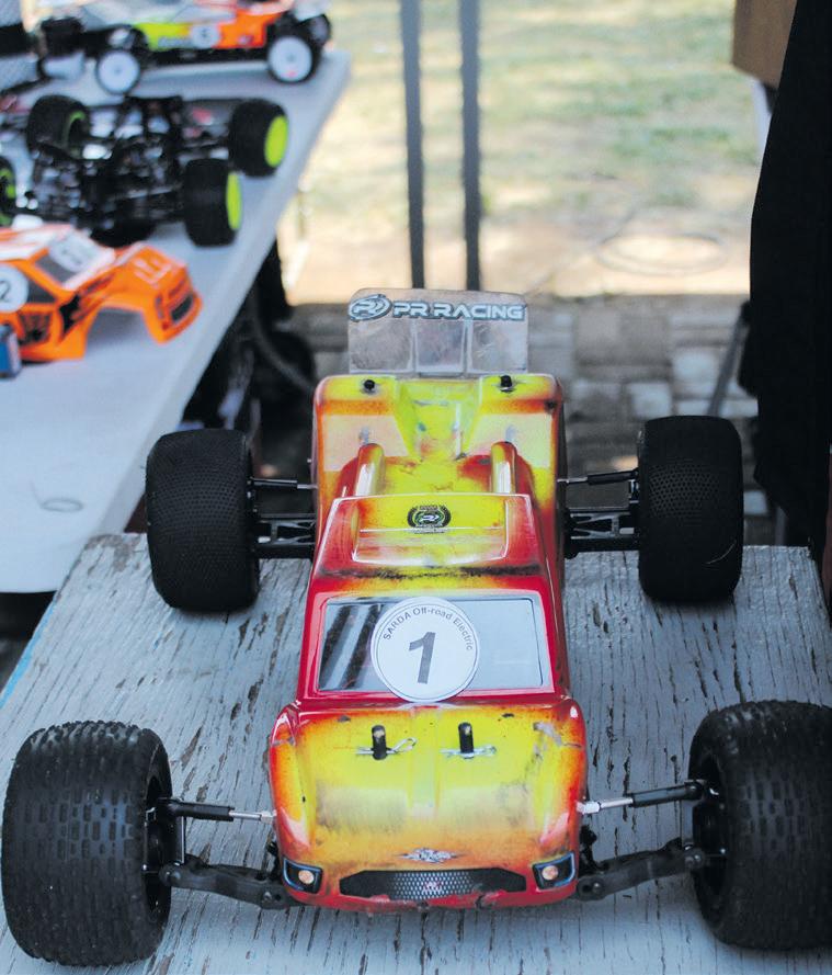 Model racing track roars to life at action-packed competition