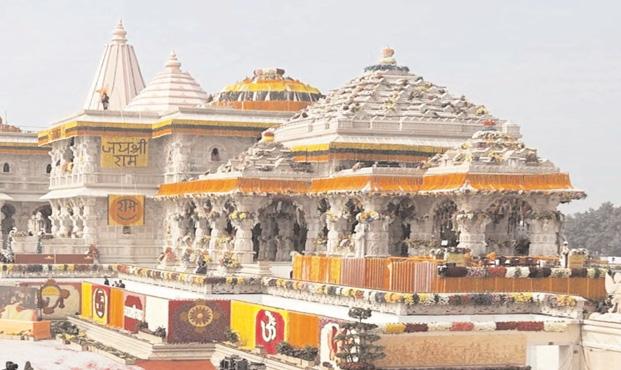 राम मंदिर के स्वर्ण शिखर की आभा से आलोकित हुआ राष्ट्र