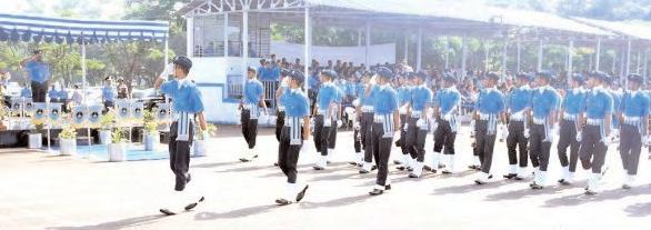 अग्निवीरवायु प्रशिक्षुओं की पासिंग आउट परेड हुई