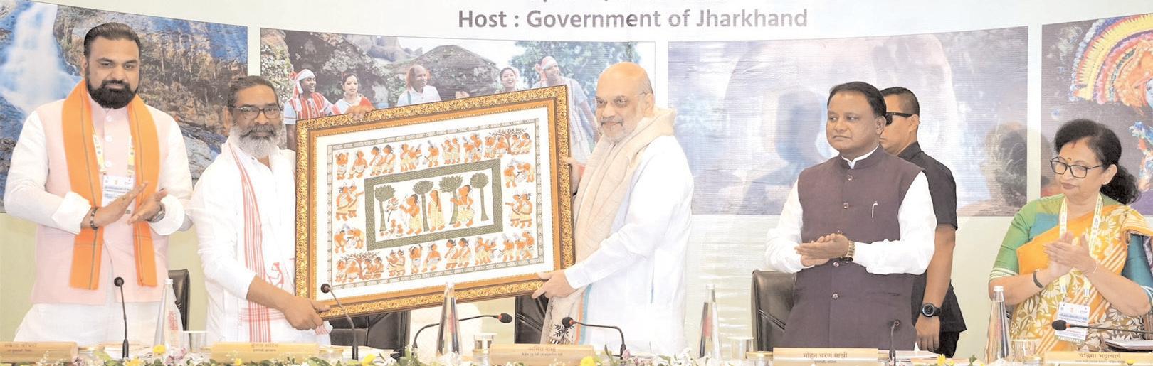 अमित शाह ने राज्यों के विकास के लिए सामूहिक प्रयास का आह्वान किया