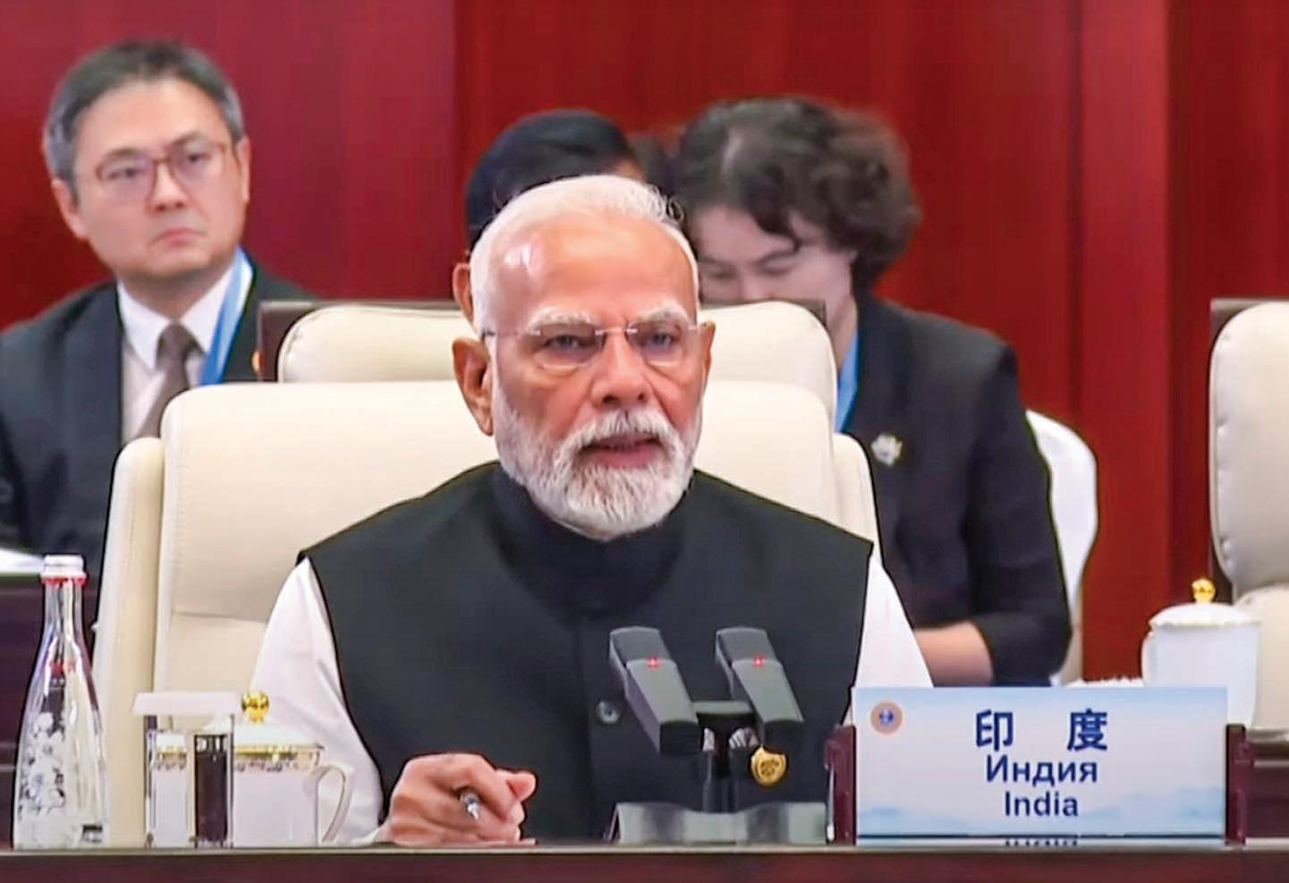 आतंकवाद साझा चुनौती, इस पर दोहरा मापदंड मंजूर नहीं : मोदी