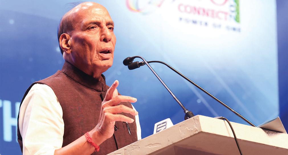 भारत अपने नागरिकों, अखंडता की रक्षा के लिए किसी भी सीमा को पार कर जाएगा : राजनाथ सिंह
