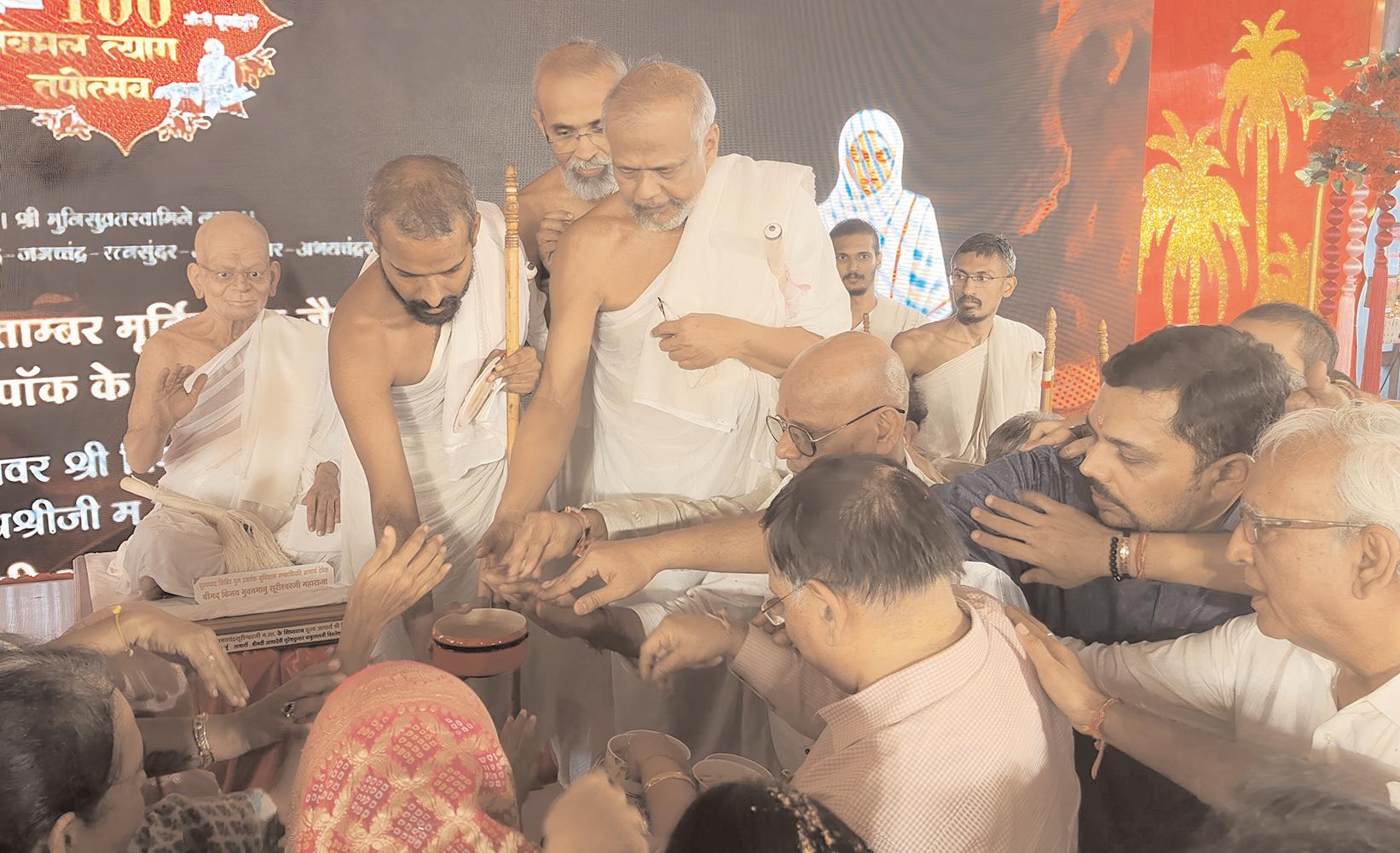 सौवीं वर्धमान ओली पारणोत्सव में भाव-विभोर वातावरण