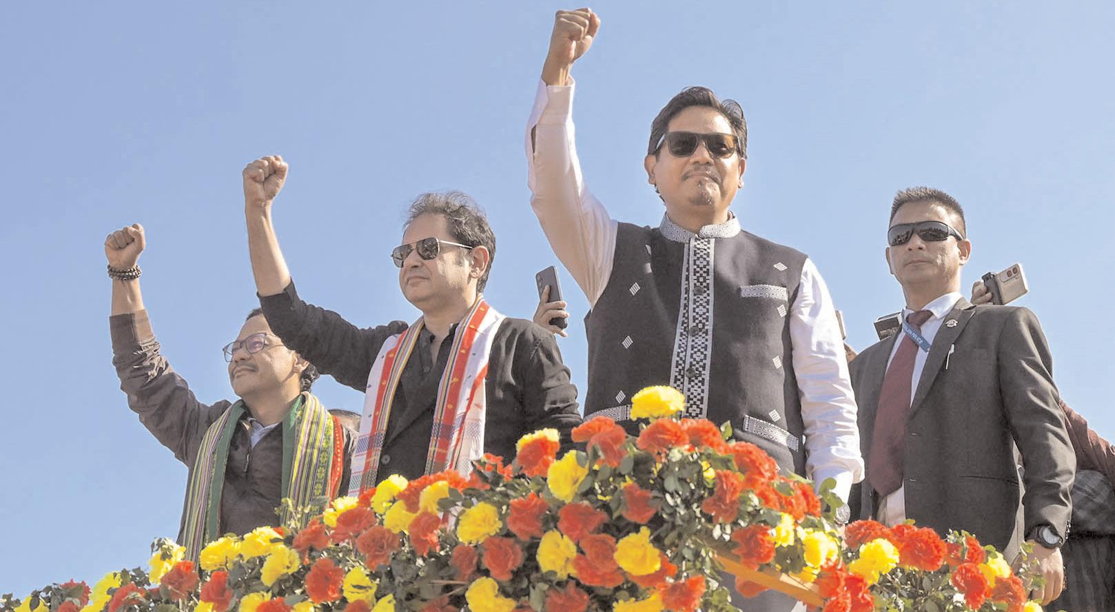 मेघालय के मुख्यमंत्री और टीएमपी संस्थापक ने पूर्वोत्तर क्षेत्रीय दलों के बीच एकता का आह्वान किया