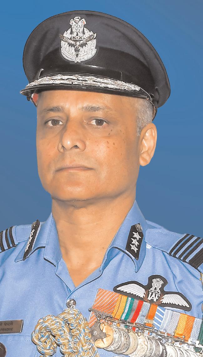 एयर मार्शल समीर जयसिन्हा पेडसे ने पदभार संभाला
