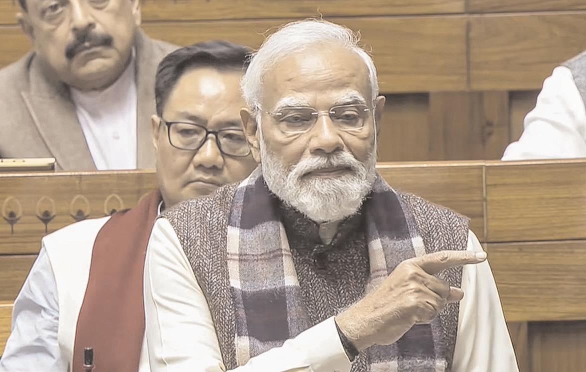 मुस्लिम लीग के दबाव में कांग्रेस वंदे मातरम् के बंटवारे पर झुकी : मोदी