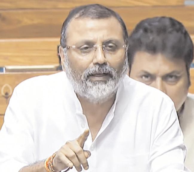 कांग्रेस ने कई पूर्व निर्वाचन आयुक्तों को राज्यपाल और मंत्री बनाया : निशिकांत दुबे