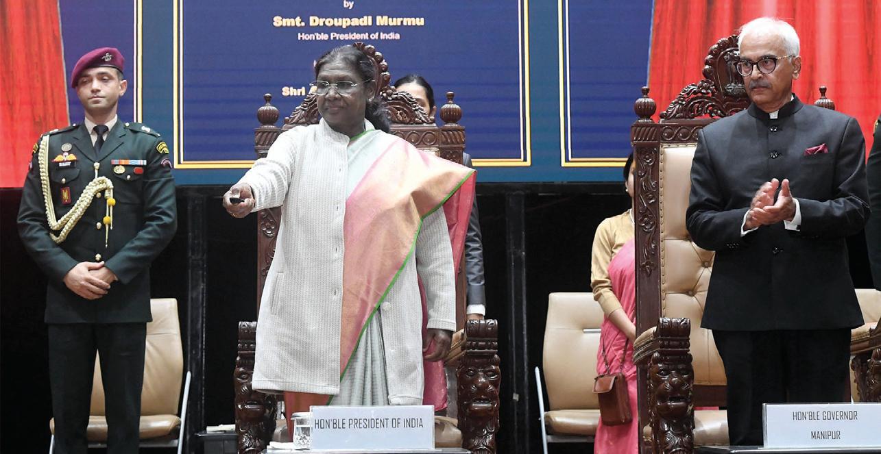 मणिपुर में हिंसा के कारण जनता के दर्द से अवगत, सरकार सद्भाव बढ़ाने के लिए प्रतिबद्ध