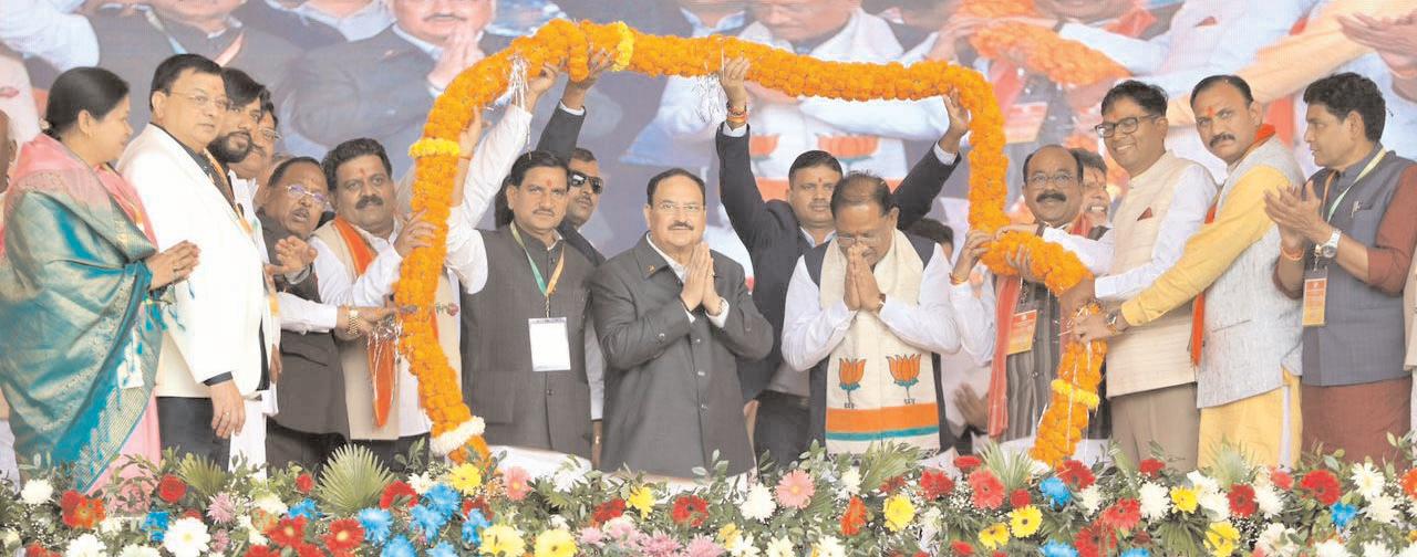 साल 2013 के झीरम घाटी नक्सली हमले में कांग्रेस के अंदरूनी लोग ही शामिल थे : नड्डा