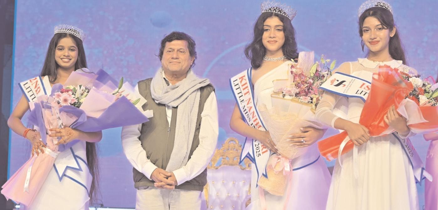 कर्नाटक की समृद्धि त्रिपाठी बनीं केआईआईटी नन्ही परी लिटिल मिस इंडिया 2025 की विजेता