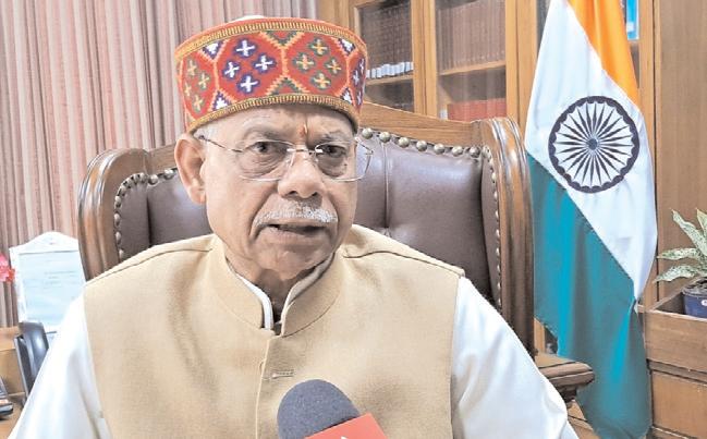 राज्यपाल ने नशामुक्त हिमाचल के लिए संकल्प का आह्वान किया