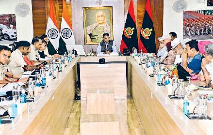 वरिष्ठ नागरिकों की राज्य स्तरीय सलाहकार समिति की हुई बैठक