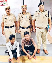 असिस्टेंट कमांडेंट के साथ मारपीट करने के मामले में दो आरोपी दबोचे गए थाना भूपानी की टीम ने की कार्रवाई