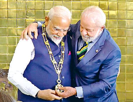 पीएम मोदी को ब्राजील का सर्वोच्च सम्मान 'नेशनल ऑर्डर ऑफ सदर्न क्रॉस' से नवाजे गए
