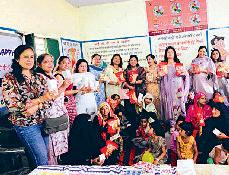 क्लब ने महिलाओं को कैल्शियम टैबलेट्स व सिरप वितरित किए रोटरी क्लब ऑफ गाज़ियाबाद सफायर ने कुशल्या आंगनबाड़ी में किया समाजसेवी प्रोजेक्ट का आयोजन