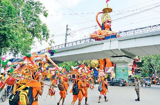 कावड़ यात्रा : पुलिस सुरक्षा के लिए पांच हजार से अधिक कर्मियों को करेगी तैनात