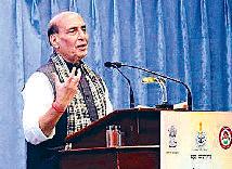 राजधानी में शुक्रवार को आयोजित किए गए 84वें सशस्त्र बल मुख्यालय नागरिक सेवा दिवस समारोह को संबोधित करते हुए बोले राजनाथ सिंह ऑपरेशन सिंदूर में सैन्य के साथ-साथ नागरिक विभागों की भूमिका महत्वपूर्णः रक्षा मंत्री