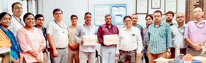 आरईडी कर्मियों को मिला शिरोमणी पुरस्कार, टीम वर्क को सराहा गया