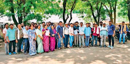 एकमुश्त राशन के लिए 6 बार बायोमेट्रिक