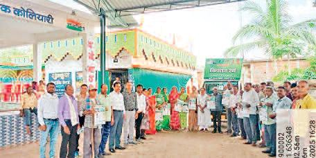 42 क्लस्टर के दो सौ से अधिक गांवों तक पहुंचा विकसित कृषि संकल्प रथ