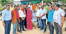 छग पर्यटन मंडल अध्यक्ष शर्मा का भाजपाइयों ने किया जोशीला स्वागत
