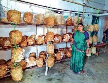 आठवीं तक पढ़ी-लिखी बिमला कर रहीं अतिरिक्त आय अर्जित