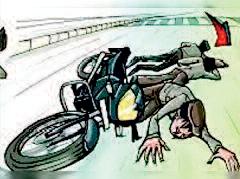 बाइक चालक ने की एक्सीडेंट करने की शिकायत, दूसरे पक्ष ने मारपीट की