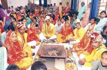 मुख्यमंत्री कन्या विवाह में 38 जोड़े परिणय सूत्र में बंधे