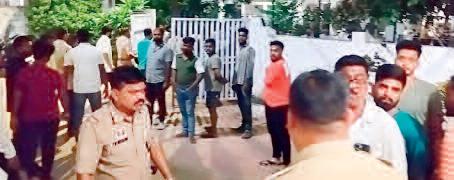 दो गुट में झड़प से माहौल हुआ तनावपूर्ण