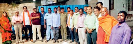 बढेना एवं महात्मा गांधी वार्ड में चुने गए पंच