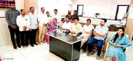 स्वास्थ्य शिविर में सैकड़ों लोग लाभान्वित