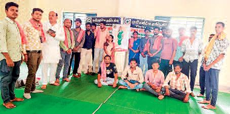 संयोजक शीतल मंडावी, अध्यक्ष हीराराम ध्रुव बनाए गए आमदी में छत्तीसगढिया क्रान्ति सेना का विस्तार