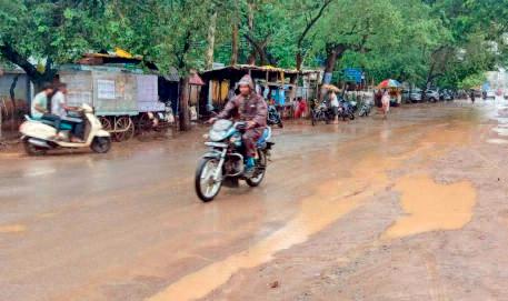 वर्षा काल का पहला महीना 40 फीसदी से कम बारिश