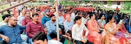 गुदगुदा में आयोजित हुआ ब्लाक स्तरीय शाला प्रवेशोत्सव