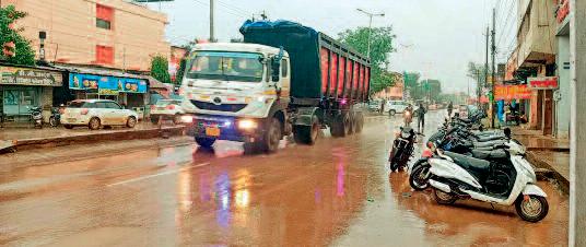 बारिश से किसानों को मिली राहत