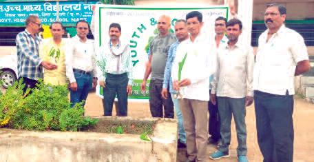 हाईस्कूल नारी में मना शाला प्रवेशोत्सव